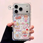 cute animal illustration phone case