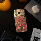 gilded rose puppy phone case