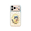 pink cute flower kitty phone case
