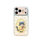 pink cute flower kitty phone case