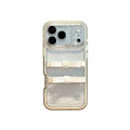sweet bow clear mini polka dot phone case
