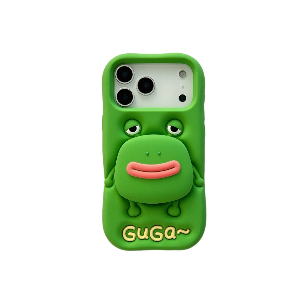guga wide mouthed froggy stand silicone phone