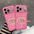 pink sweet little girl phone case