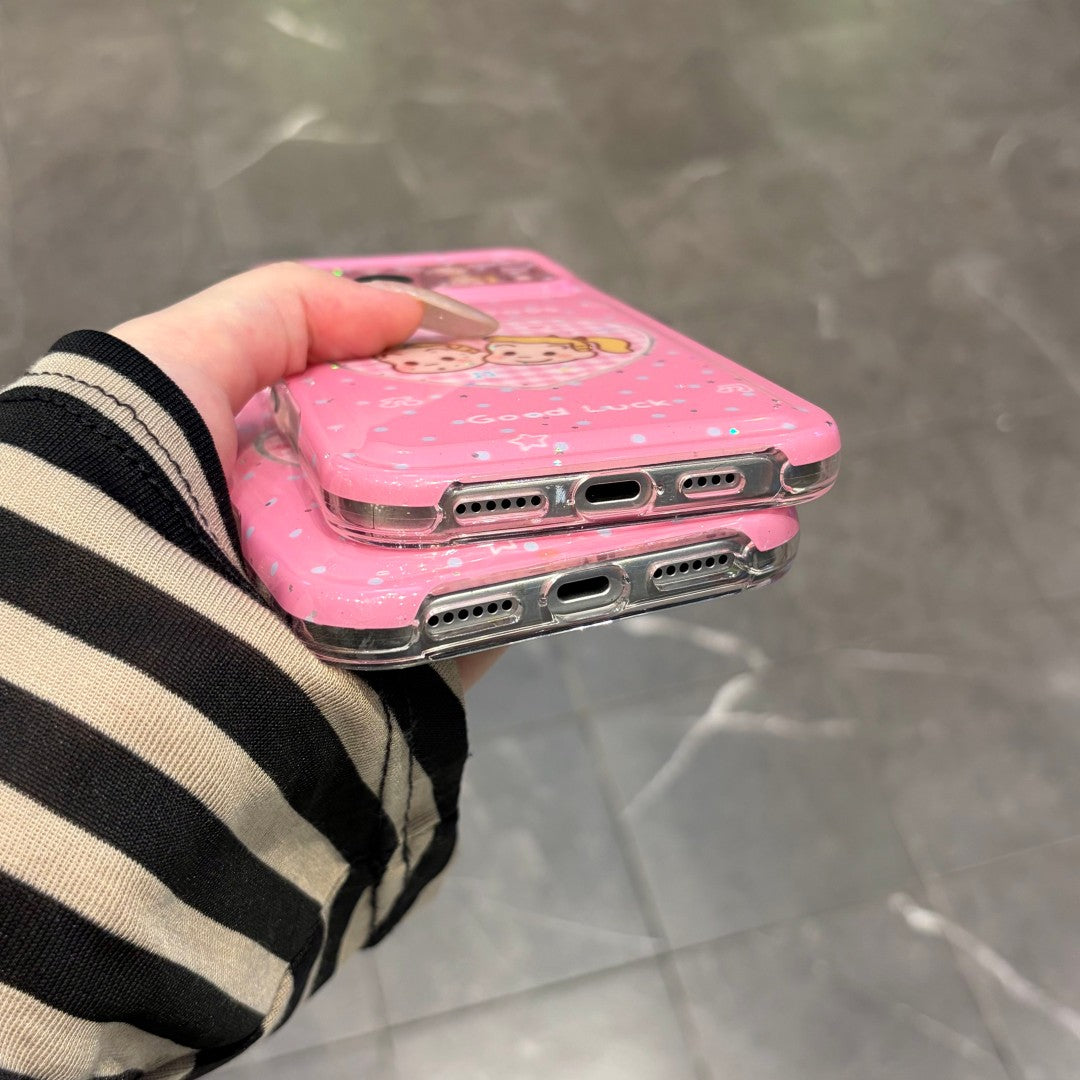 pink sweet little girl phone case