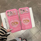 pink sweet little girl phone case