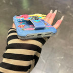 cross design strap phone case