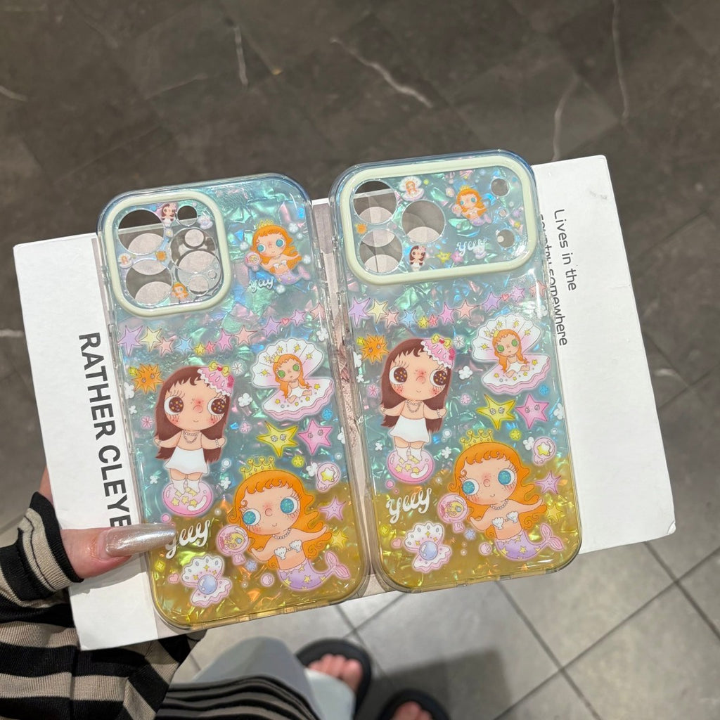 cute mermaid romantic ocean phone case