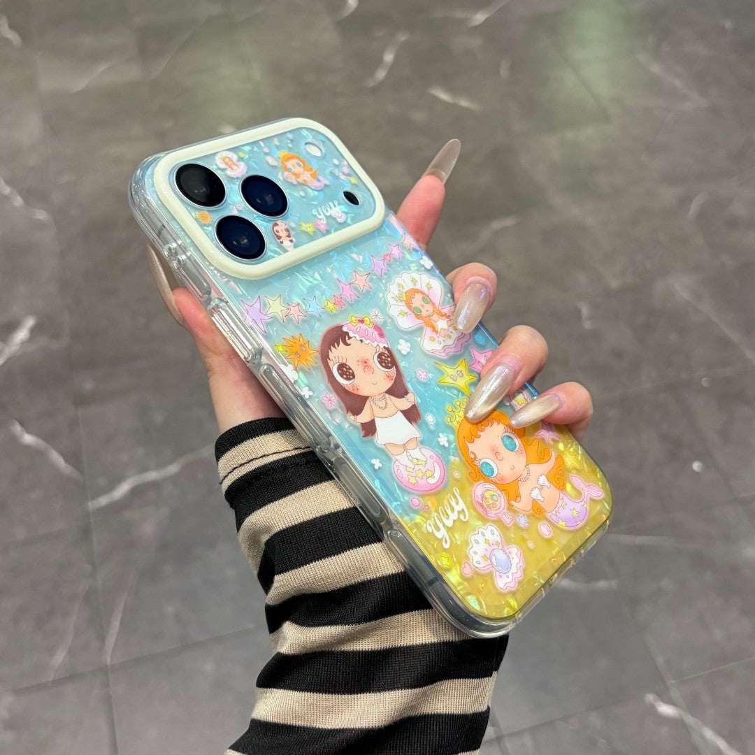 cute mermaid romantic ocean phone case