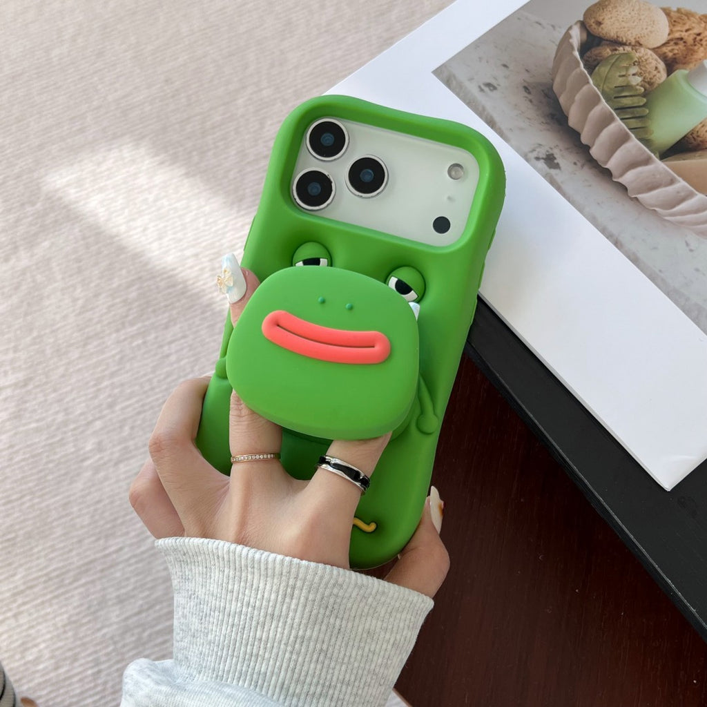 guga wide mouthed froggy stand silicone phone