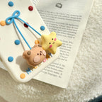 nice day teddy bear&star silicone phone case