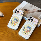 pink cute flower kitty phone case