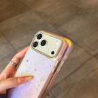 gilded pink gradient phone case